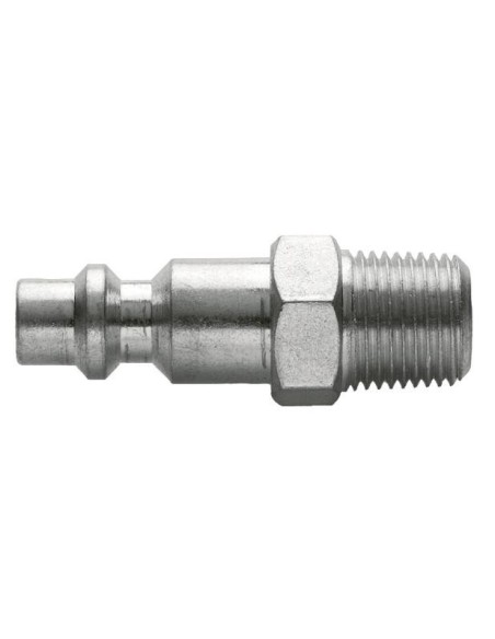 CONECTOR RÁPIDO PARA AIRE Ø 1/4, PERFIL ISO 6150 B12, MACHO A 3/8 BSPT