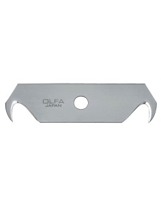 Cuchilla con forma de doble gancho de 17,5 mm