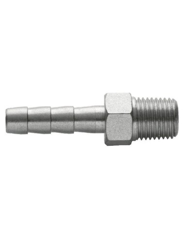 ADAPTADOR PARA AIRE, 1/4 BSPT (M) - ESPIGA 8 MM