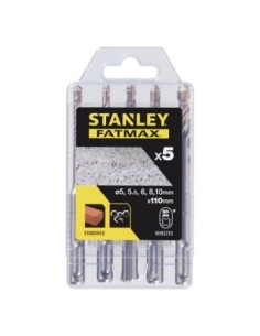 Estuche plástico con 5 brocas SDS-Plus FATMAX