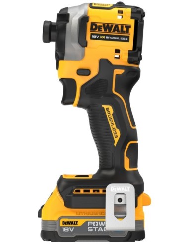 DCF850E2T-QW Atornillador Impacto compacto sin escobillas XR 18V POWERSTACK