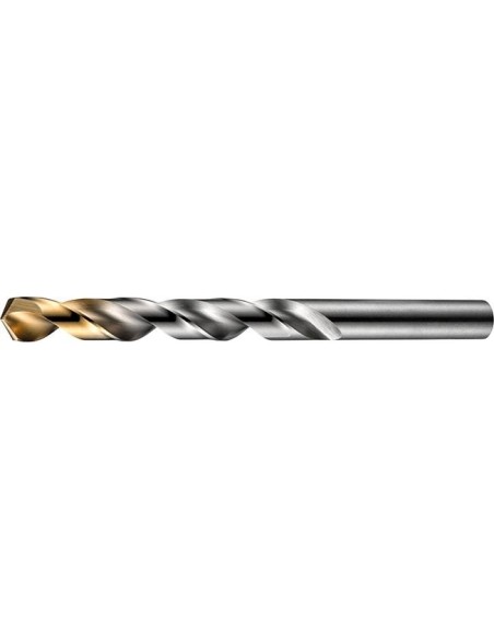 Broca espiral HSS DIN338N12,3mm 118G tipo N 4xD A00212.3 TiN pnta Dormer