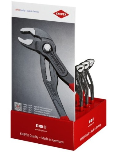Expositor para mostrador 10 piezas KNIPEX 00 18 01 V18