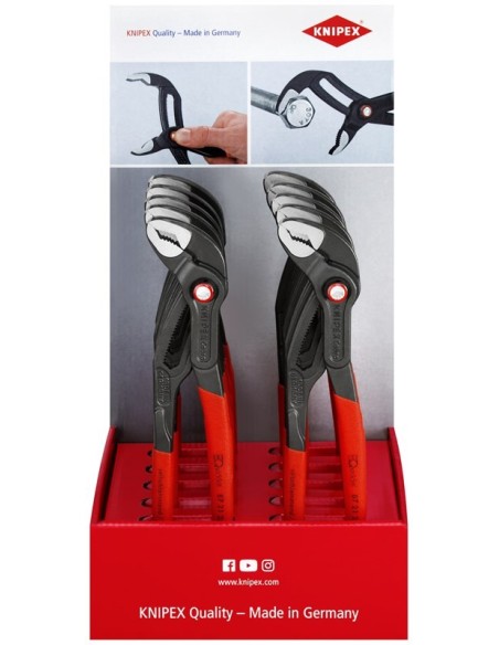 Expositor para mostrador 10 piezas KNIPEX 00 18 01 V25