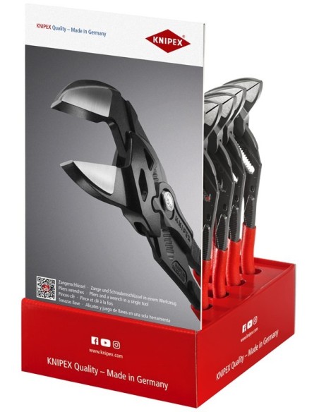 Expositor para mostrador 10 piezas KNIPEX 00 18 01 V34