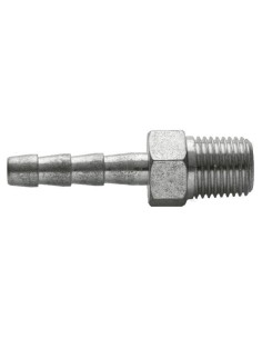 ADAPTADOR PARA AIRE, 1/4 BSPT (M) - ESPIGA 6 MM