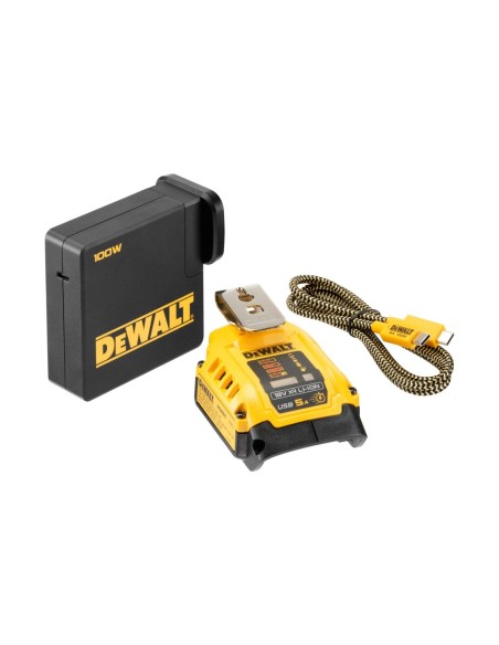 DCB094K-QW Cargador Portátil 5A para cargar dispositivos y baterías con entrada y salida USB-C