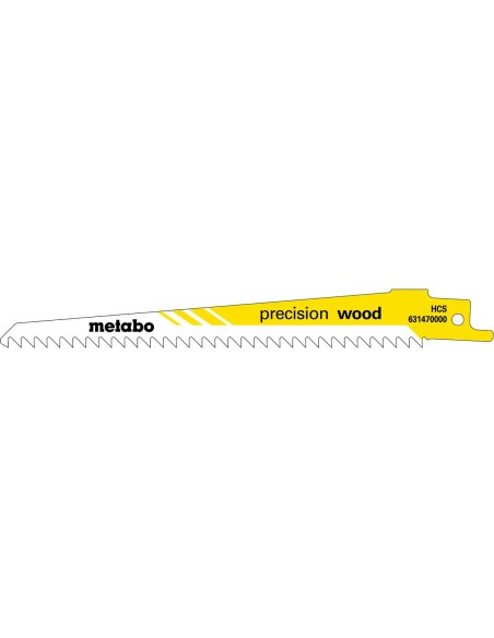 2 hojas para sierras de sable precision wood 150 x 1,25 mm (631120000)