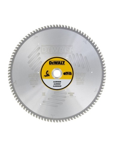 DT1917-QZ - Hojas para Sierra Estacionarias 355 x25.4 x100D para Aluminio