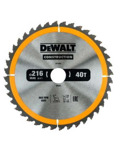 DT1953-QZ - Hoja para construcción 216x30mm 40D