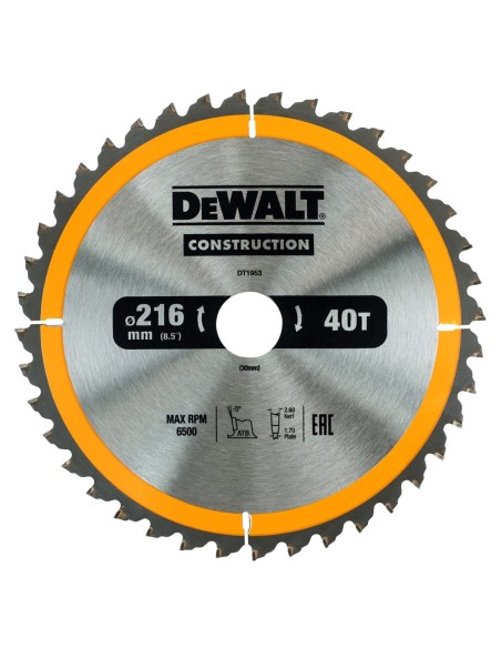 DT1953-QZ - Hoja para construcción 216x30mm 40D