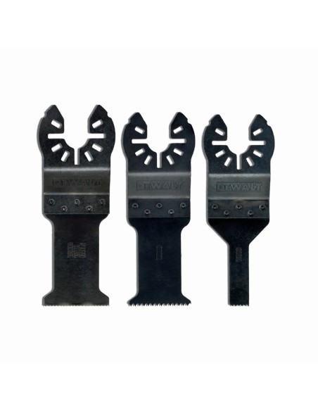 DT20713-QZ - Conjunto para Multiherramienta para madera, madera con clavos, panel de yeso y PVC (DT20701 x 1, DT20704 x 1, DT20
