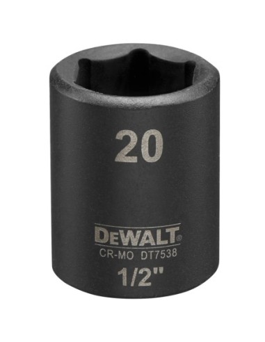 DT7538-QZ - Llave de impacto de Ø 20mm 1/2