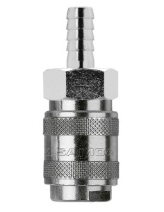 ENCHUFE RÁPIDO ESTÁNDAR PARA AIRE Ø 1/4, ESPIGA A MANGUERA DE 8 MM