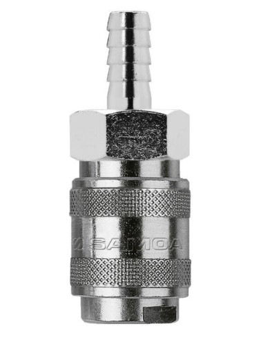 ENCHUFE RÁPIDO ESTÁNDAR PARA AIRE Ø 1/4, ESPIGA A MANGUERA DE 8 MM