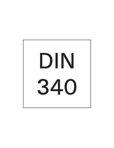 Broca espiral DIN340 HSS rectificada tipo N 11,50 mm