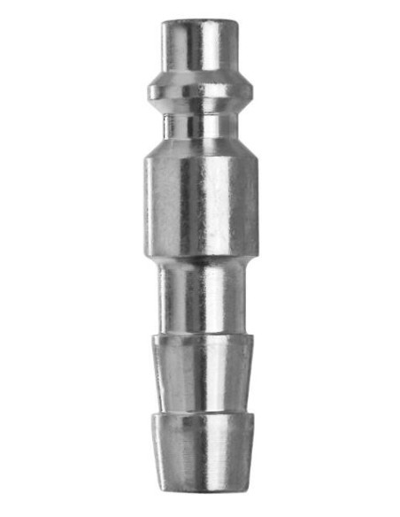 CONECTOR RÁPIDO PARA AIRE Ø 1/4, PERFIL ISO 6150 B12, ESPIGA A MANGUERA DE 10 MM