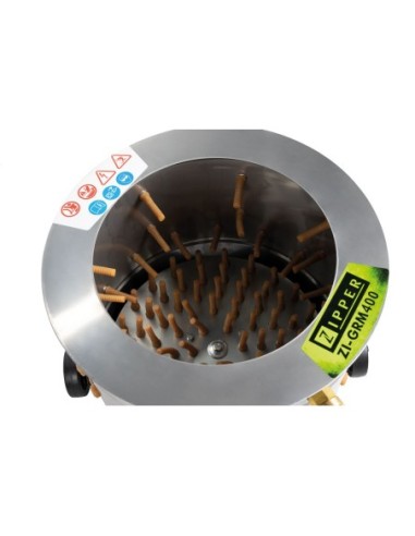 DESPLUMADORA DE POLLOS | Zipper ZI-GRM400