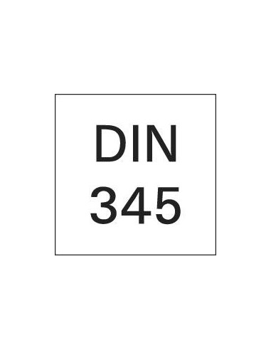 Broca espiral DIN345 HSSCo5 rectificada tipo INOX vástago CM 18,50mm GÜHRING