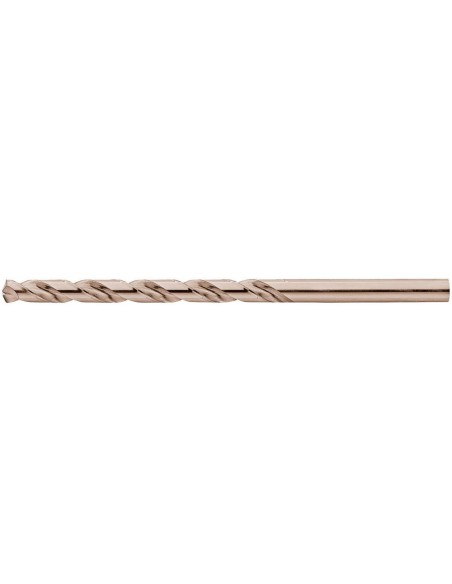 Broca espiral DIN340 HSSErectificada tipo Ti 10,50mm