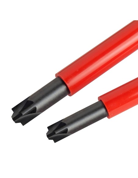Destornillador FatMax Borneo VDE PZ1x100mm y PZ2x125mm