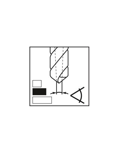 Broca espiral DIN345 HSS rectificada tipo N vástago CM 18,25mm GÜHRING