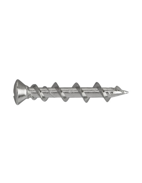 DFM424015P - 100x Anclaje de cabeza avellanada para fijación en pared CSK ( Plateado )