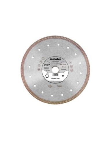 Disco de cortar de diamante 230x22,23mm, TP, azulejos professional (628580000)