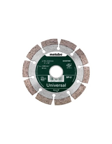 Disco de cortar de diamante - SP - U, 125x22,23 mm (624307000)