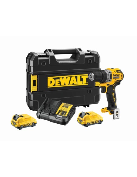 DCD701D2-QW Taladro Atornillador sin escobillas XR 12V Li-Ion 2Ah
