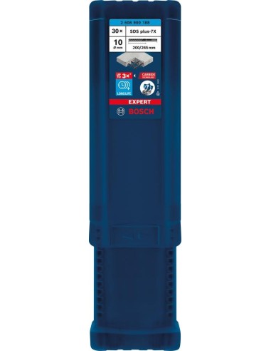 Broca percut. SDS-plus 7x10x200x265mm 30St EXPERT Bosch