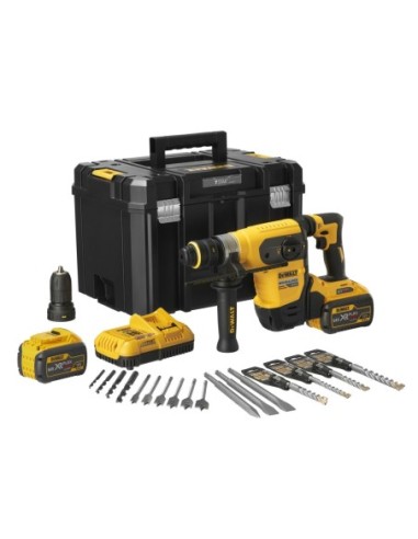 DCH417X2-QW - Martillo sin escobillas XR FLEXVOLT 54V Li-Ion 9Ah SDS-Plus 4kg 32mm