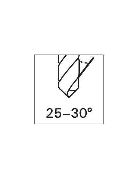 Broca corta HSS DIN1897N 1,6mm 135G tipo N 2,5xD A0221.6 Dormer