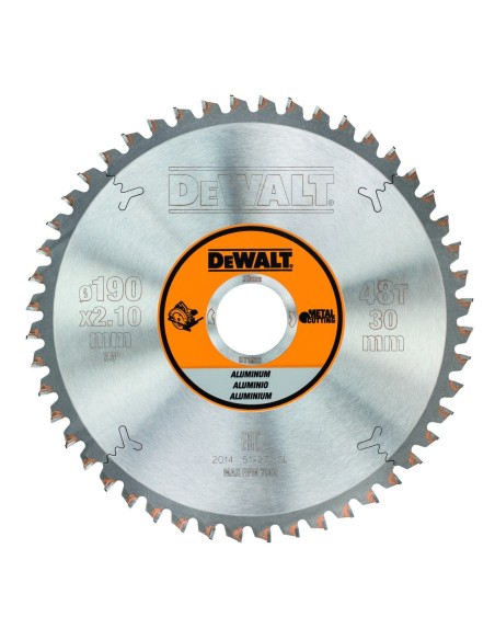 DT1912-QZ - Hoja para sierra circular portátil 190x30mm 48D para Aluminio TCG -5