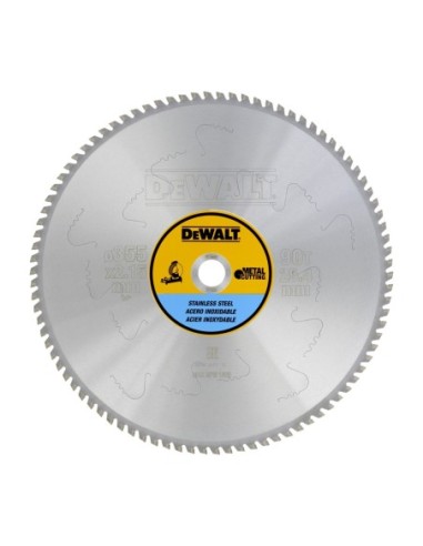 DT1922-QZ - Hojas para Sierra Estacionarias 355 x25.4 x 90D para Acero inoxidable