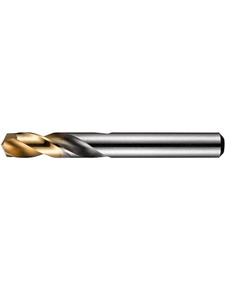 Broca corta HSS DIN1897N 11,8mm 135G tipo N 2,5xD A02211.8 TiN pnta Dormer