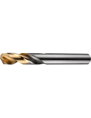 Broca corta HSS DIN1897N 7,1mm 135G tipo N 2,5xD A0227.1 TiN pnta Dormer