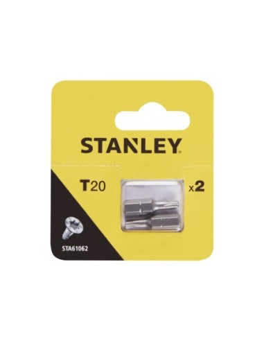 2 puntas Torx 25mm T20