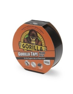 CINTA AMERICANA REFORZADA GORILLA TAPE NEGRA 11M X 48MM
