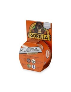 CINTA TRANSPARENTE GORILLA CLEAR REPAIR 8,02 M ANCHO 48 MM