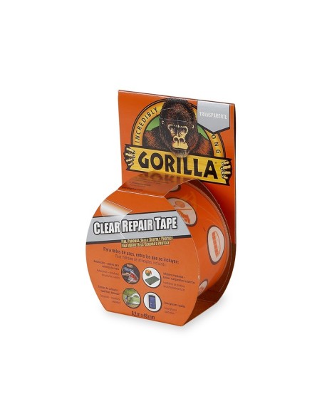 CINTA TRANSPARENTE GORILLA CLEAR REPAIR 8,02 M ANCHO 48 MM