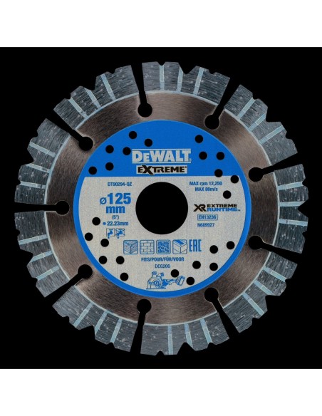 DT90294-QZ Hoja de diamante EXTREME RUNTIME 125mm