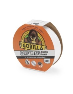 CINTA AMERICANA REFORZADA GORILLA TAPE BLANCA 10M X 48MM