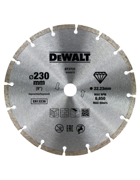 DT3731-QZ - Disco de diamante 230x22.2mm