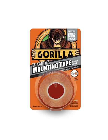 CINTA TRANSPARENTE DE DOBLE CARA GORILLA