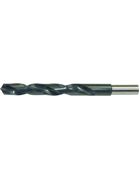 Broca espiral DIN338 HSS rectificada tipo N vástago rebajado 13mm / 18,0mm