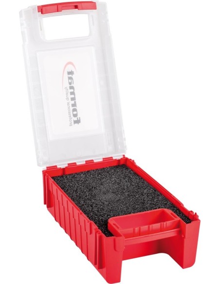 Caja vacía c/revestimnto interior de espuma para fresas c/ mango Ø vástago3mm