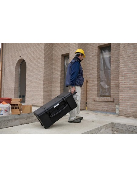 Caja transporte MUB 78 780x410x330mm con ruedas GT LINE