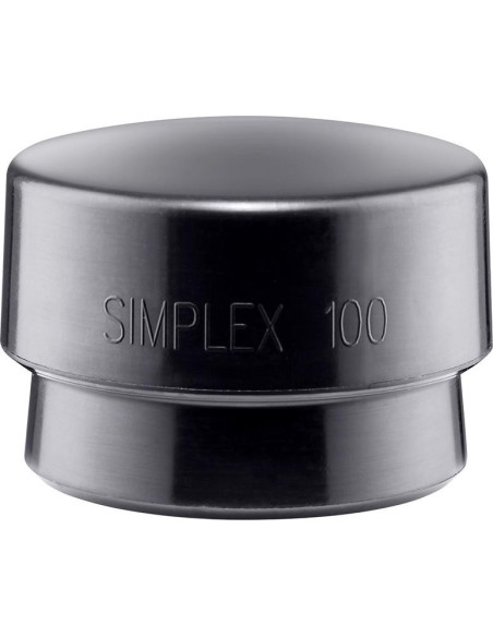 Cab martillo blan SIMPLEXD.100mm, goma Halder