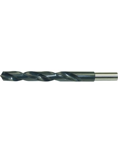 Broca espiral DIN338 HSS rectificada tipo N vástago rebajado 10mm / 13,0mm